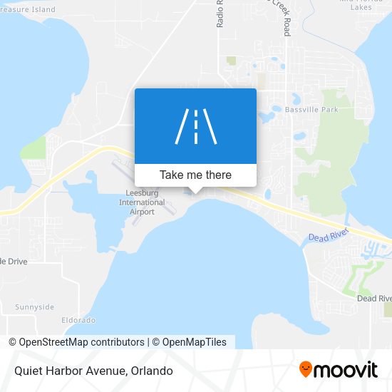 Quiet Harbor Avenue map