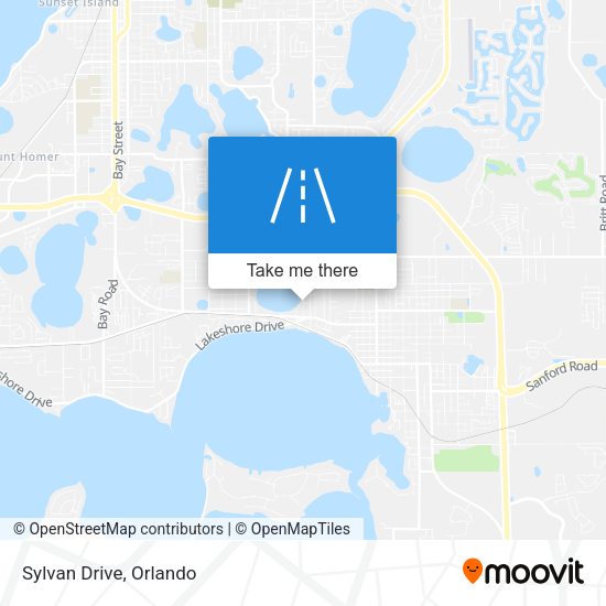 Mapa de Sylvan Drive