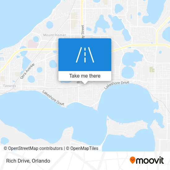 Rich Drive map
