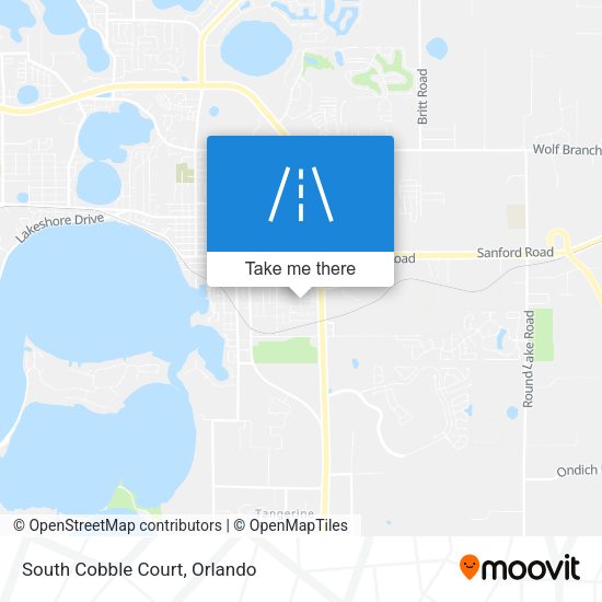 South Cobble Court map
