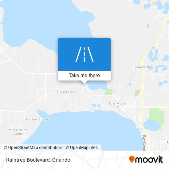 Mapa de Raintree Boulevard