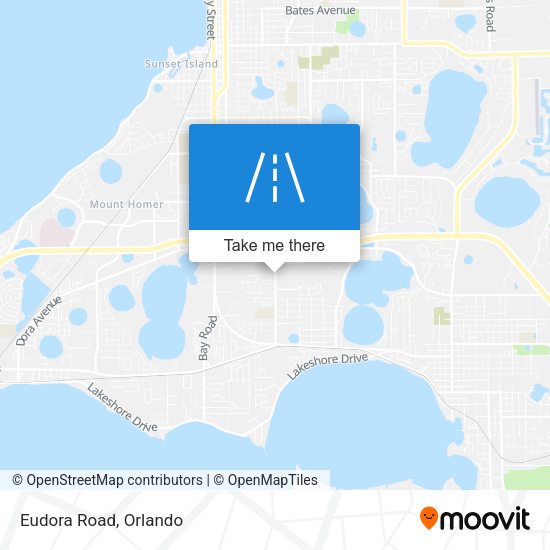Mapa de Eudora Road