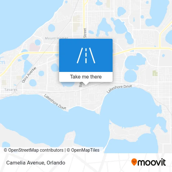 Camelia Avenue map
