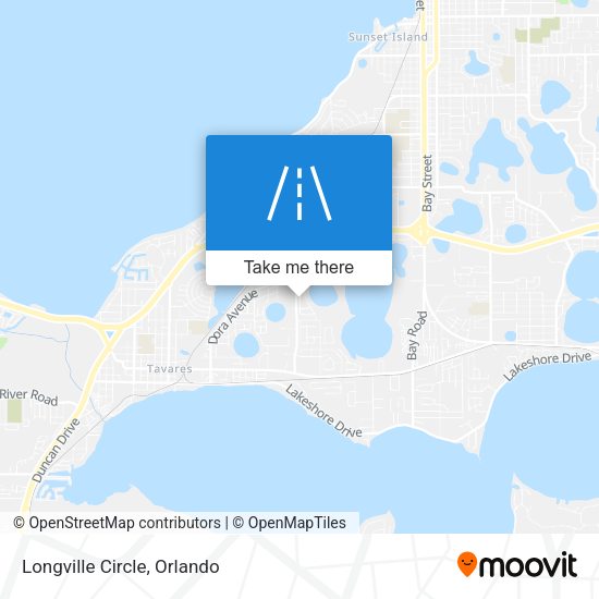 Mapa de Longville Circle