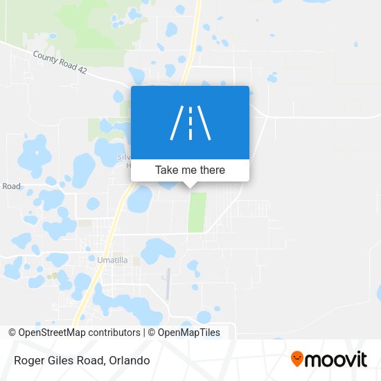 Mapa de Roger Giles Road