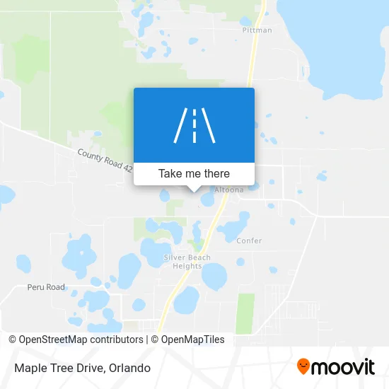 Maple Tree Drive map