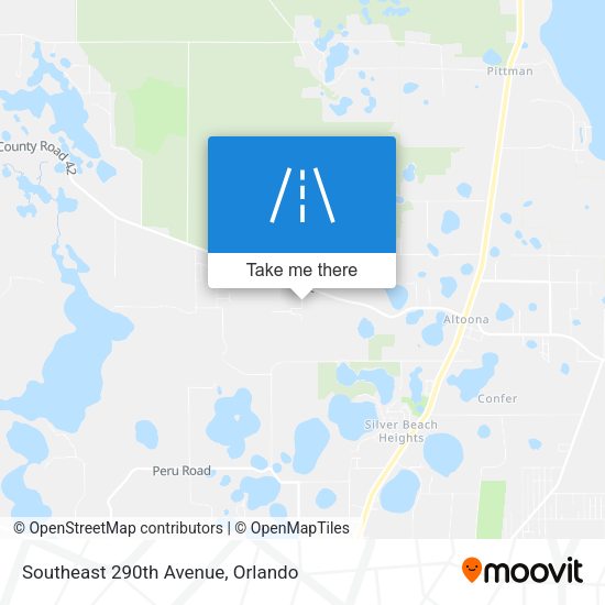 Southeast 290th Avenue map
