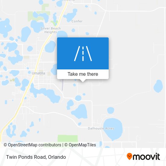 Mapa de Twin Ponds Road