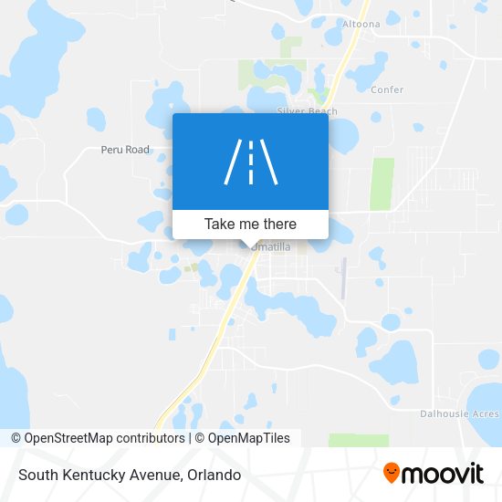 Mapa de South Kentucky Avenue