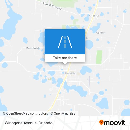 Mapa de Winogene Avenue