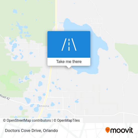 Doctors Cove Drive map