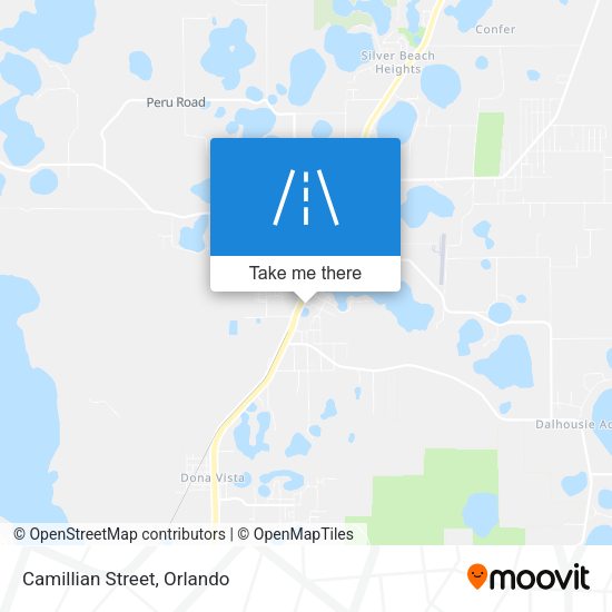 Mapa de Camillian Street