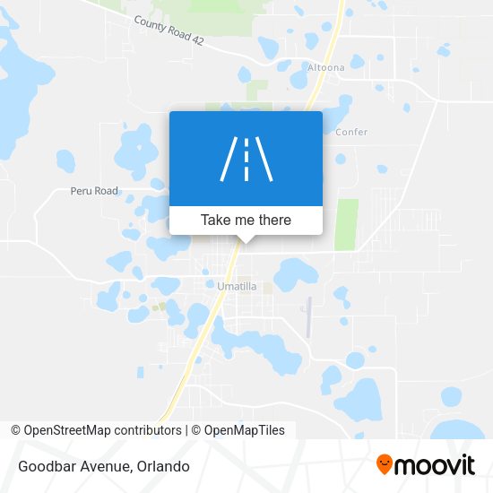 Mapa de Goodbar Avenue