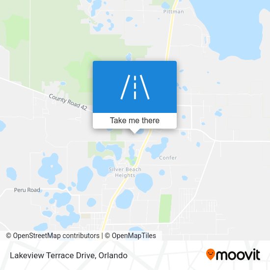 Lakeview Terrace Drive map