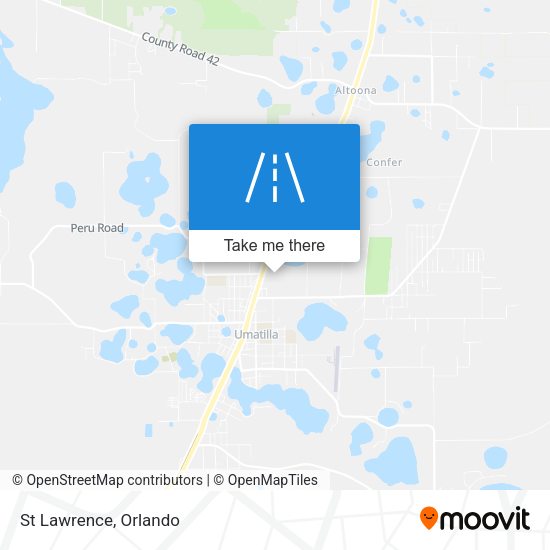 Mapa de St Lawrence
