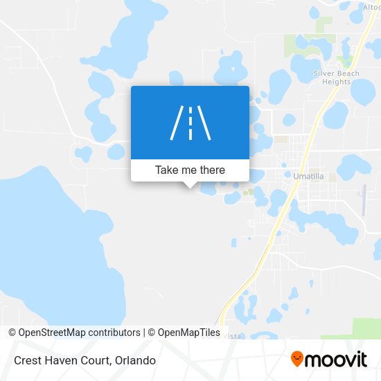 Crest Haven Court map