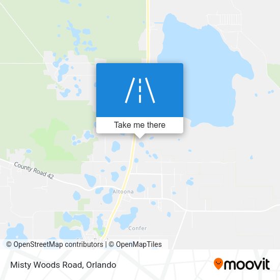 Mapa de Misty Woods Road