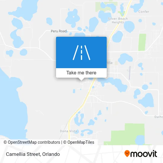 Camellia Street map
