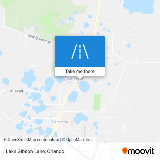 Mapa de Lake Gibson Lane