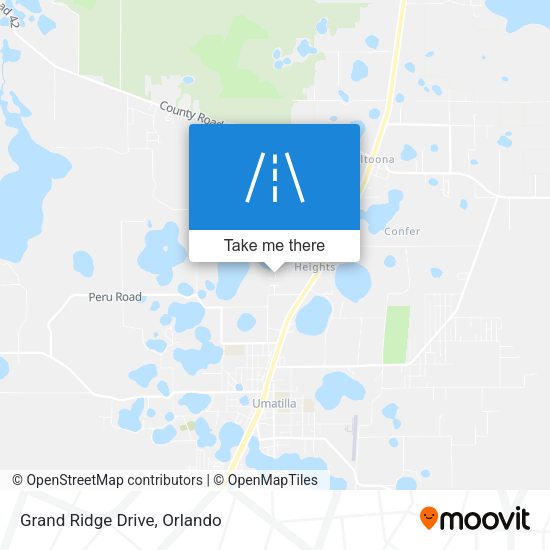 Grand Ridge Drive map