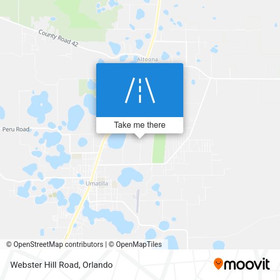 Mapa de Webster Hill Road