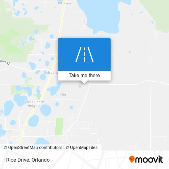 Rice Drive map