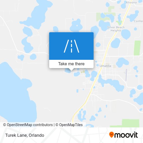 Mapa de Turek Lane