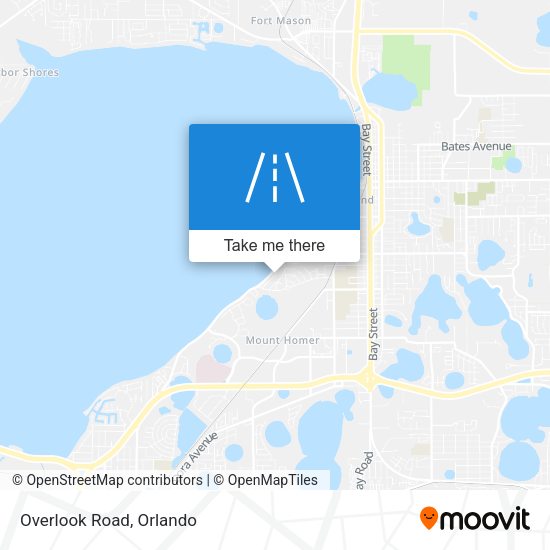 Mapa de Overlook Road