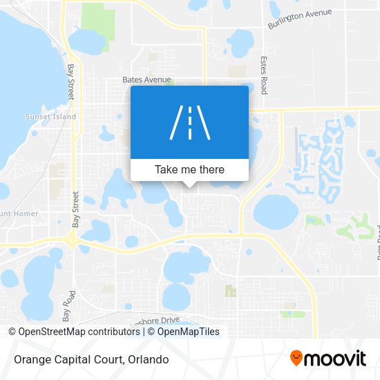Orange Capital Court map