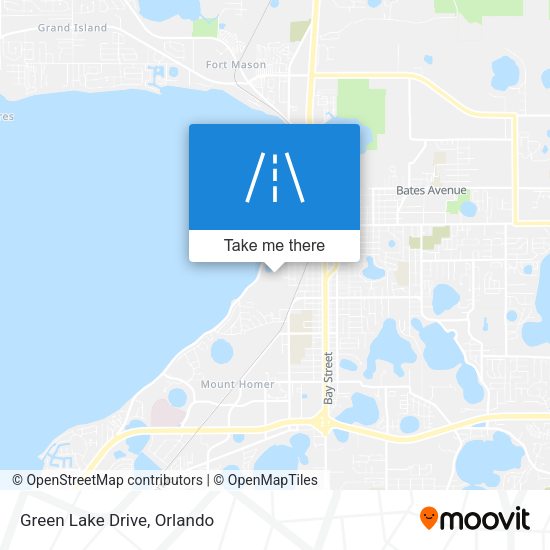 Mapa de Green Lake Drive