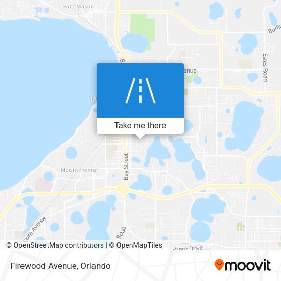 Mapa de Firewood Avenue