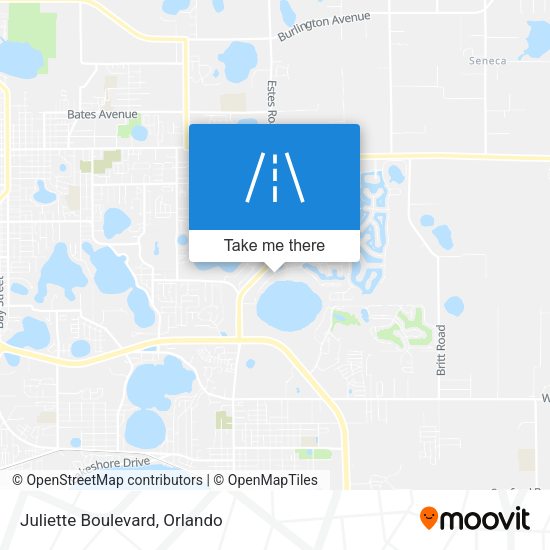 Mapa de Juliette Boulevard