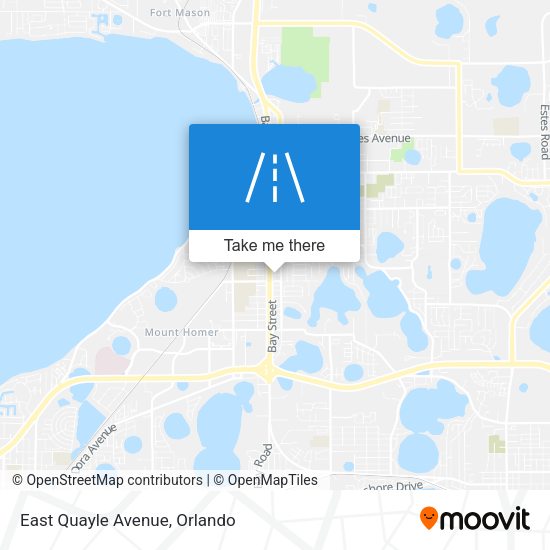 East Quayle Avenue map