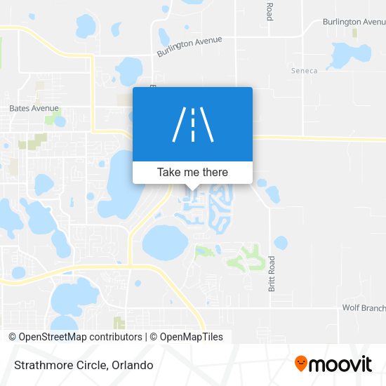 Mapa de Strathmore Circle