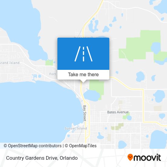 Mapa de Country Gardens Drive
