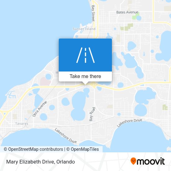 Mapa de Mary Elizabeth Drive
