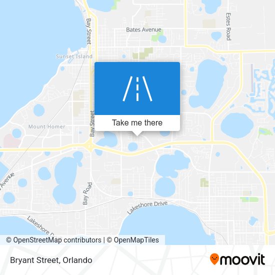 Mapa de Bryant Street