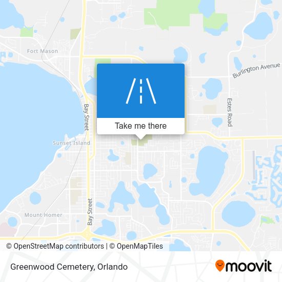 Greenwood Cemetery map