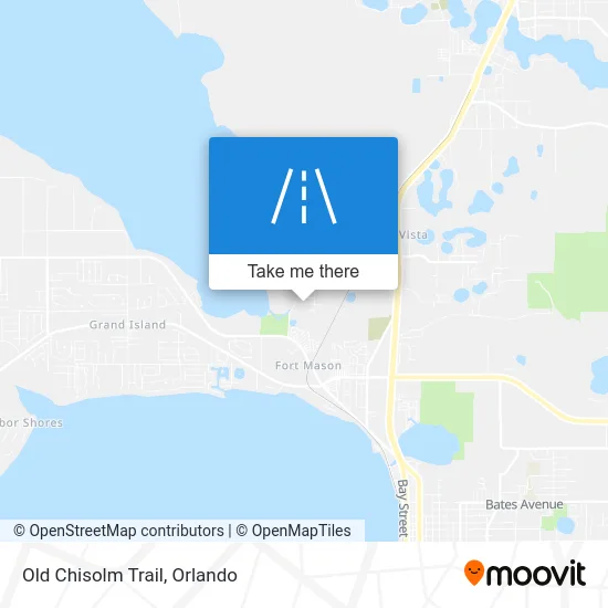 Old Chisolm Trail map