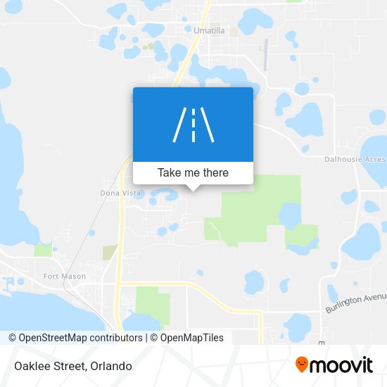 Mapa de Oaklee Street