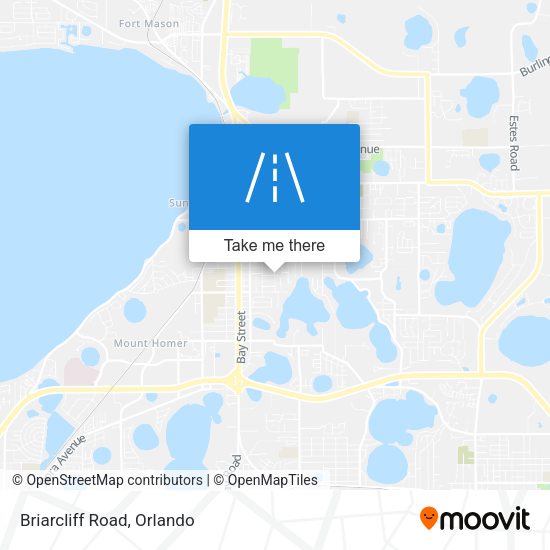 Mapa de Briarcliff Road