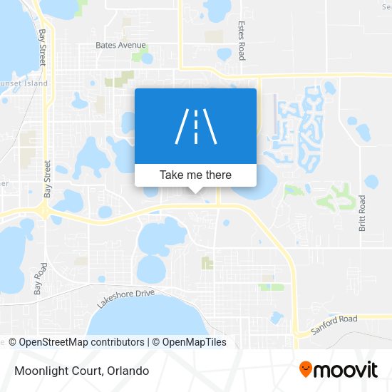 Mapa de Moonlight Court