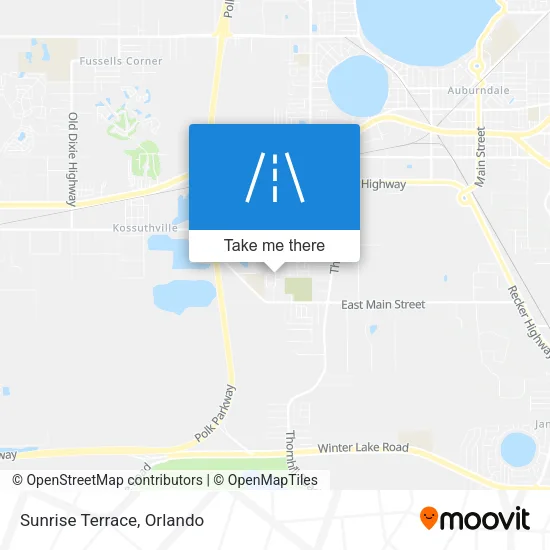 Sunrise Terrace map