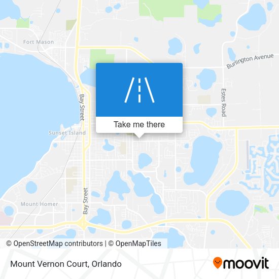 Mount Vernon Court map