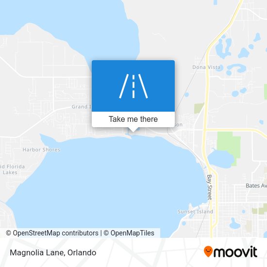 Mapa de Magnolia Lane