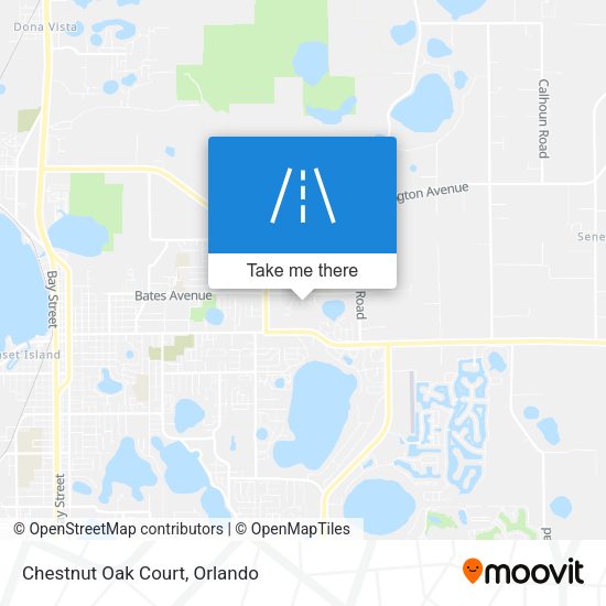 Chestnut Oak Court map