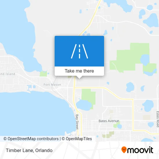 Timber Lane map