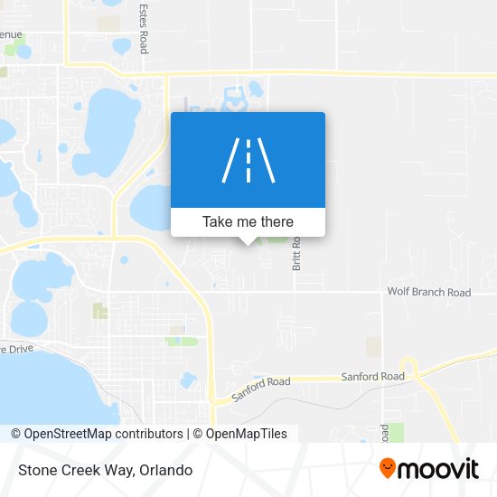 Mapa de Stone Creek Way