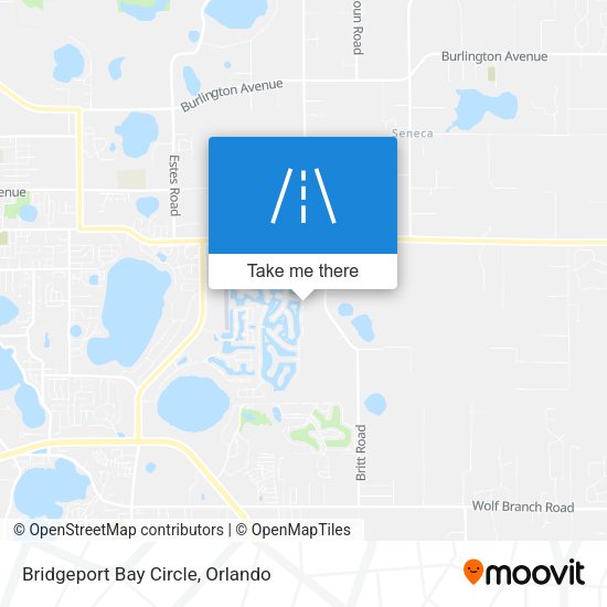 Mapa de Bridgeport Bay Circle