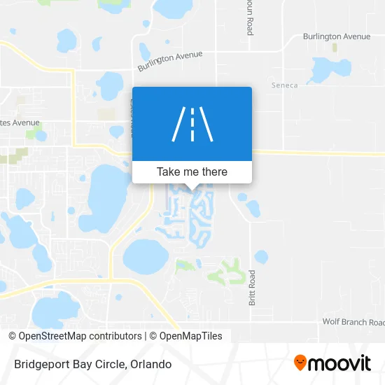 Bridgeport Bay Circle map